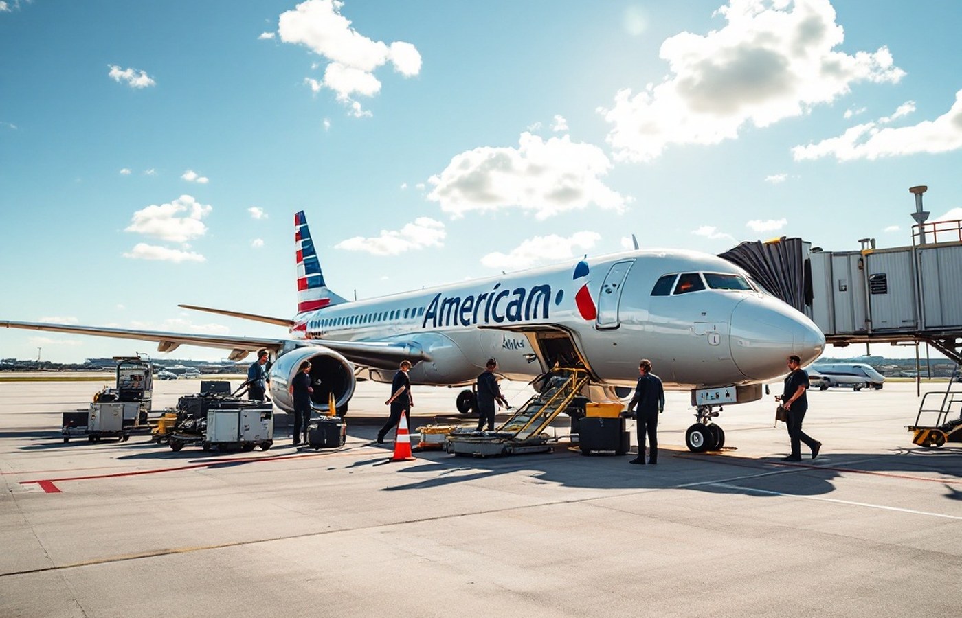 Regional jet on the ILM tarmac