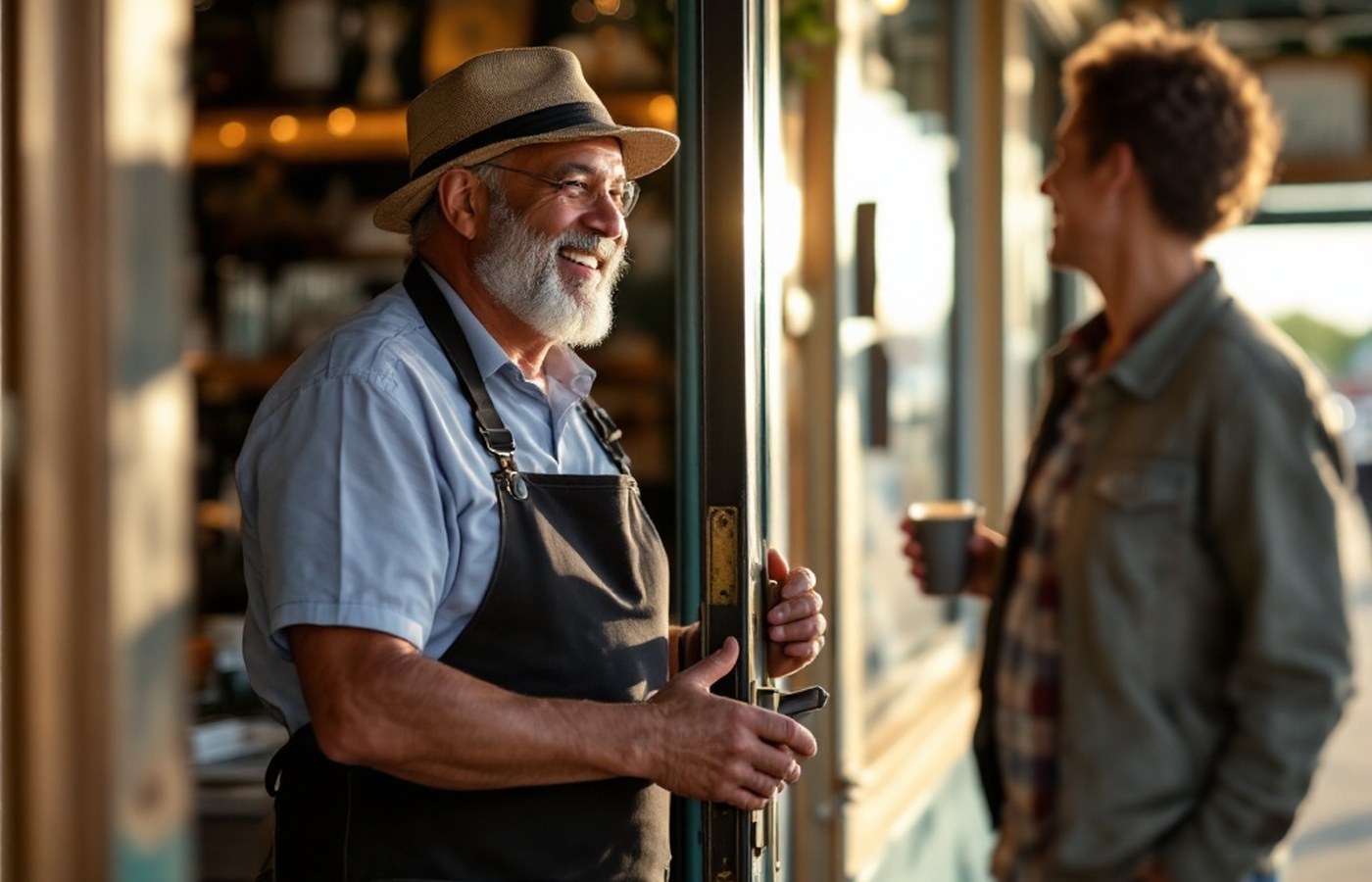 Hospitable Wilmington locals welcoming visitors