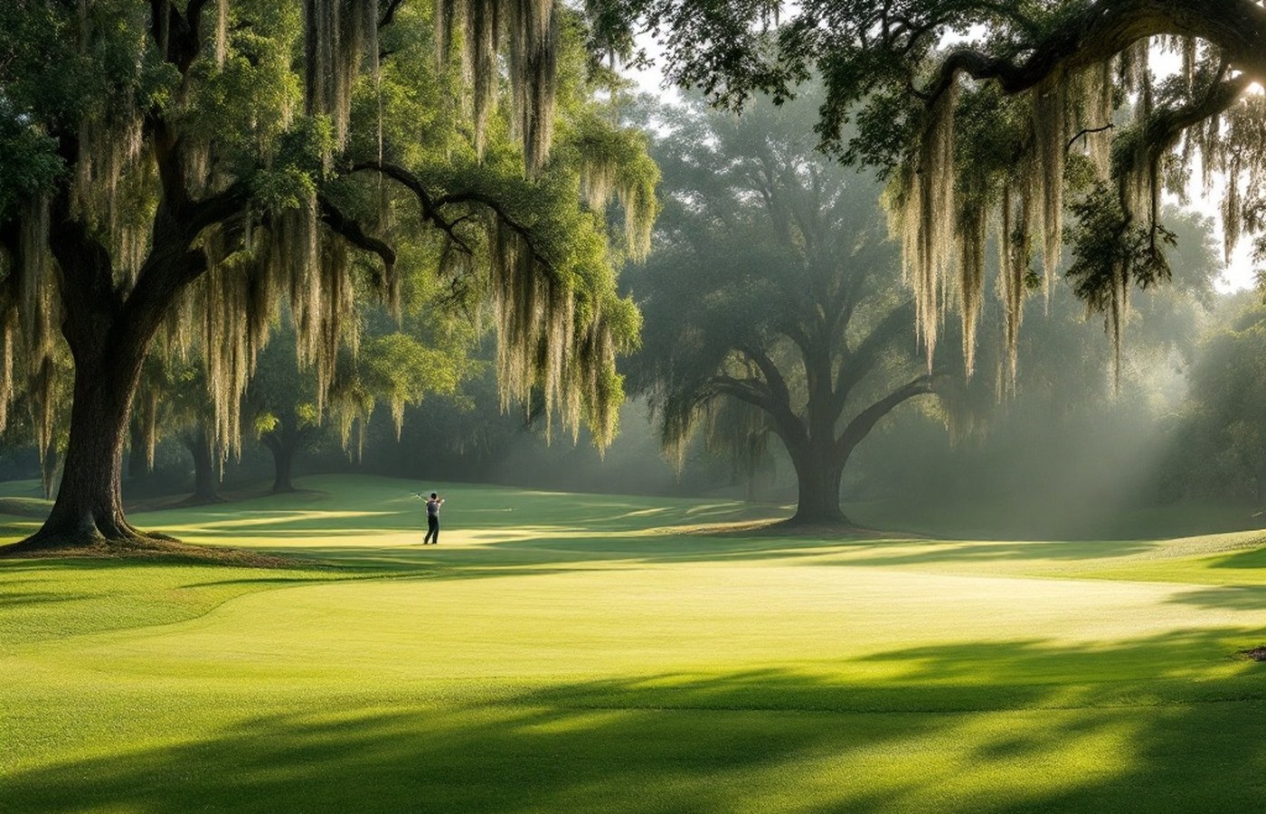 The championship course at Beau Rivage Golf and Resort